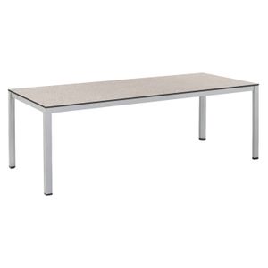 Kettler Cubic Gartentisch 220x95cm Aluminium/HPL