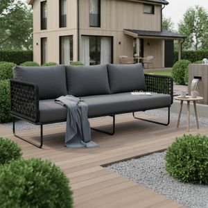 Cosmic Collection Tender Diningsofa Stahl/Rope/Olefin