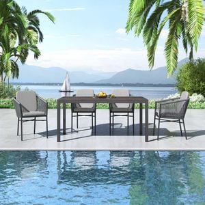 OUTLIV. Ohio Gartenmöbel-Set M (4 Plätze) Tisch 160x90cm