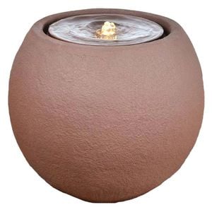 Heissner Ball LED Gartenbrunnen Polystone