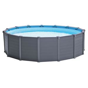 Intex Graphite Panel Pool-Set Ø478x124cm