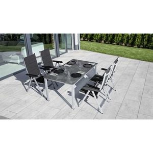 Kettler Basic Plus Gartenmöbelset 5-tlg. mit Tisch 160x90cm