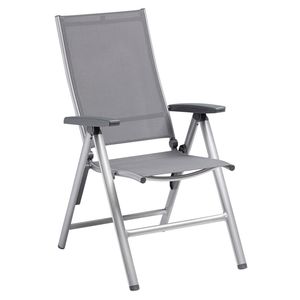 Kettler Cirrus Silver Line Klappsessel Aluminium/Outdoorgewebe