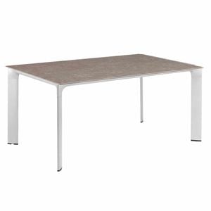 Kettler Diamond Gartentisch 160x95cm Aluminium/Glaskeramik