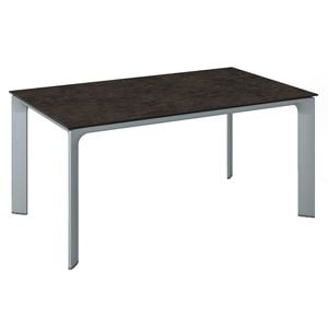 Kettler Diamond Gartentisch 180x95cm Aluminium/Glas
