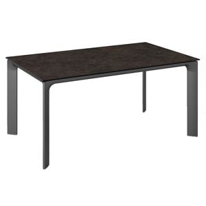 Kettler Diamond Gartentisch 180x95cm Aluminium/Glaskeramik