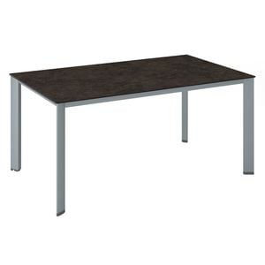 Kettler Edge Gartentisch 180x95cm Aluminium/Glaskeramik