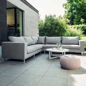 Kettler Ego Ecklounge 2-teilig Aluminium/Sunbrella