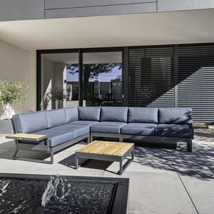 Kettler Ocean Skid Platform Ecklounge Aluminium/Agora