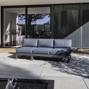 Kettler Ocean Skid Platform Gartensofa Aluminium/Agora