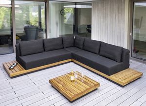 Kettler Royal Platform Ecklounge Aluminium/Sunbrella