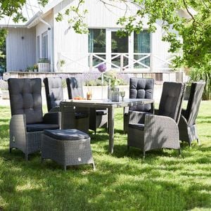 LC Garden Barcelona Gartenmöbel-Set L (6 Plätze) Tisch 180x90cm