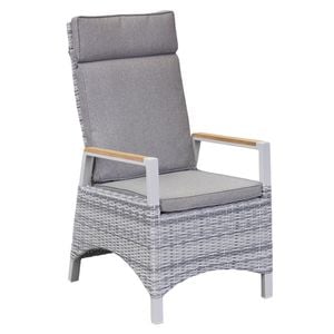 LC Garden Keramo Gartensessel Aluminium/Geflecht