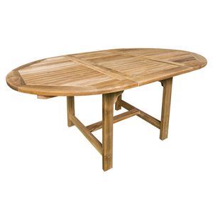 LC Garden Riva Ausziehtisch Ø120cm Teak