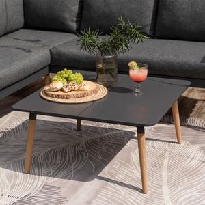 LifestyleGarden Ipanema Loungetisch 75x75cm Teak/WideDuraboard