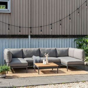 LifestyleGarden Topaz Loungeset Aluminium/Olefin