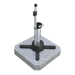 LiRo Mini Plus 50-K Granit Mobiler Schirmständer mit Schnellspanner