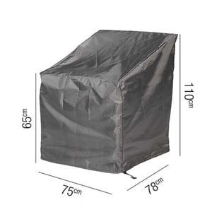 AeroCover Schutzhülle für Loungesessel XL 75x78x65/110cm Polyester