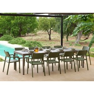 Nardi Trill Gartenmöbel-Set 11-tlg.+ Tisch 210/280/100cm