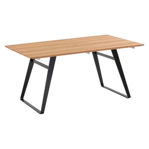 Niehoff Elba Gartentisch 180x95cm Stahl/Teak