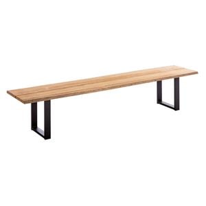 Niehoff Tavo Gartenbank 240cm Aluminium/Teak