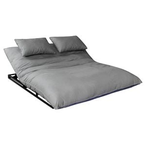 OUTLIV. by Detlef Steves Big Heaven Doppelliege Aluminium/Sunbrella