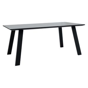 OUTLIV. Burnie Gartentisch 180x90cm Aluminium/Glas