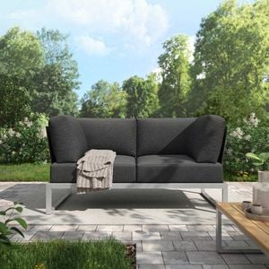 OUTLIV. Capri Loungebank Edelstahl/Polyester