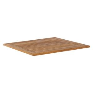 OUTLIV. Gartentisch-Platte 80x80cm Teak