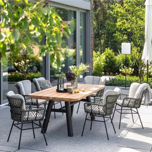 Schöner Wohnen Benet Gartenmöbel-Set L (6 Plätze) Tisch 220x110cm