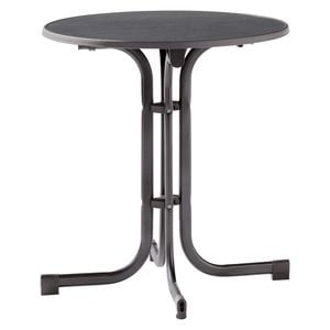 Sieger Boulevard Klapptisch Ø70cm Stahl/Mecalit Pro