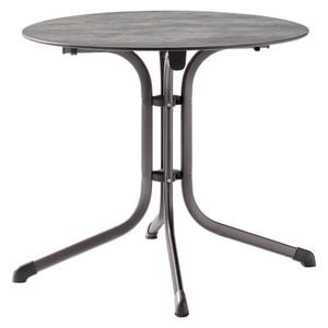 Sieger Boulevard Klapptisch Ø85cm Stahl/Polytec