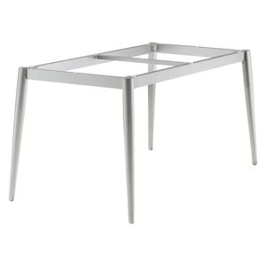 Sieger Gartentisch-Gestell Rundrohr Aluminium