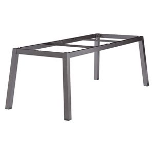 Sieger Gartentisch-Gestell 200x80cm Quadratrohr Aluminium