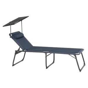 Siena Garden Premium Dreibeinliege verstellbar Aluminium/2D Mesh