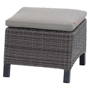 Siena Garden Corido Loungehocker Geflecht inkl. Kissen