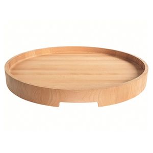 Siena Garden .U Holztablett Buche Ø45 cm