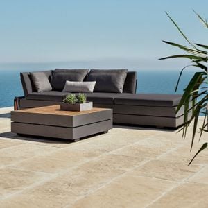 Solpuri Boxx Loungeset 5-tlg. Aluminium/Acryl