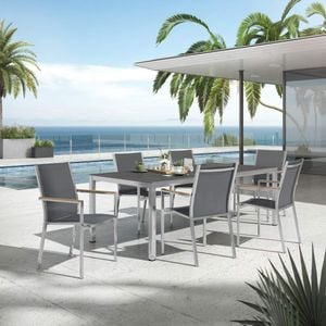 Stern Cardiff Gartenmöbel-Set 7-tlg. Tisch 220x100cm