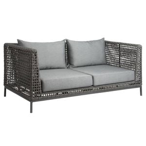 Stern Corda Gartensofa Aluminium/Rope/Edelstahl