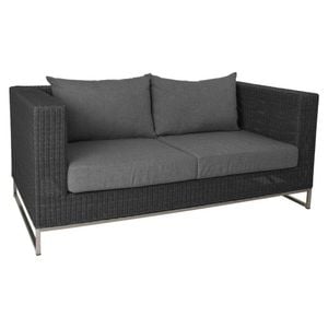 Stern Fontana Gartensofa Edelstahl/Geflecht