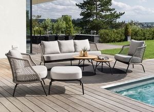 Stern Odea Loungeset Aluminium/Outdoorstoff