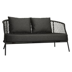 Stern Odea Loungesofa Aluminium/Kordel inkl. Kissen