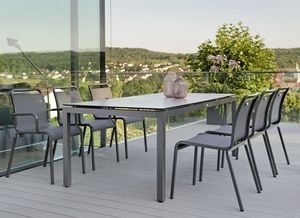 Stern Oskar Gartenmöbel-Set L (6 Plätze) Tisch 200x100cm