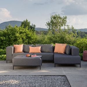 Stern Taavi Ecklounge Aluminium/Outdoorstoff