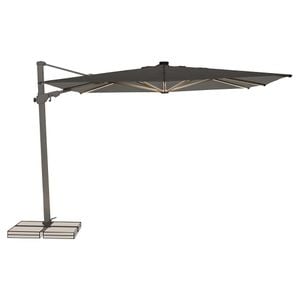 Suncomfort Varioflex Ampelschirm Solar/LED 300x300cm