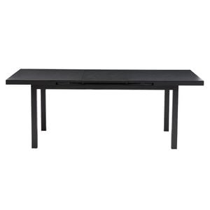 Sungörl Bamberg Ausziehtisch 160/210x90cm Aluminium/Glaskeramik