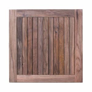 Stern Gartentisch-Platte 80x80cm Old Teak