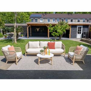 Garden Impressions Talara Lounge-Gruppe 4-tlg. Akazie/Polster