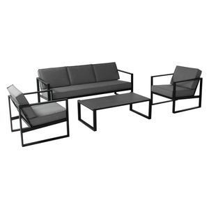 Hartman Jordan Loungeset Aluminium/Sunbrella
